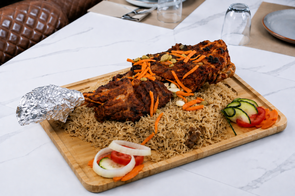 Mutton joint with rice